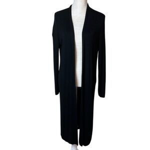 Banana Republic Black Long Cardigan